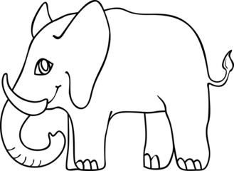 Coloring with elephant