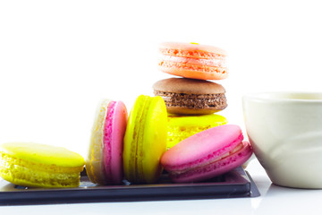 macaron and cup