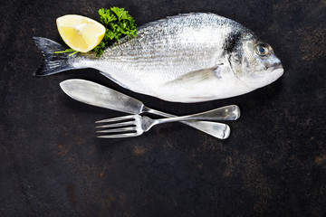 Delicious fresh fish