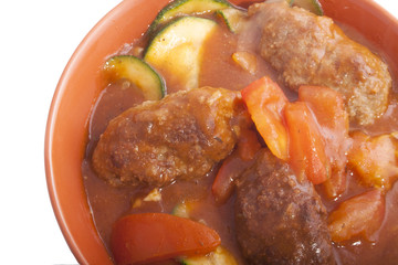 Kofta in a bowl