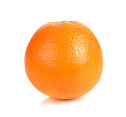 Orange fruit isolated on white