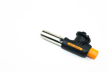 Cooking Flame gun isolated