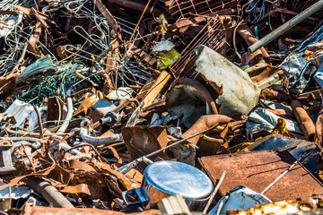 consumerist chaos of ferrous in a washing machine