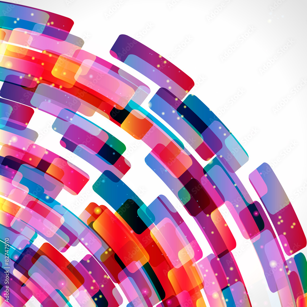 Poster multicolor abstract bright background. elements for design.
