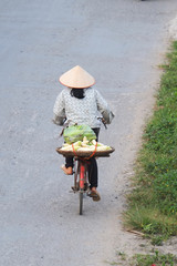 Life of vietnamese street vendor
