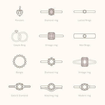 jewelry diamond set