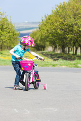Obraz premium little biker