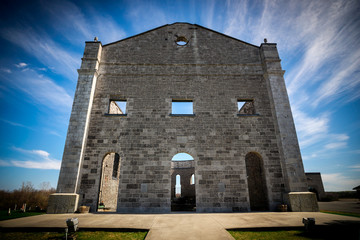 Front Facade of St. Raphael's Ruins National Historic Site