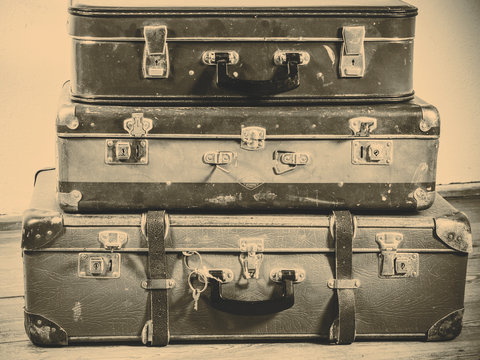 old suitcase