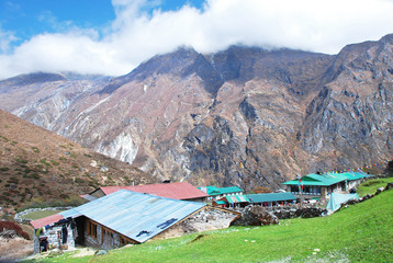 Dole village in Khumbu region, Nepal