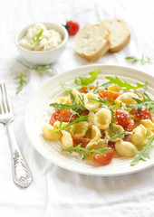 pasta with tomato and cheese