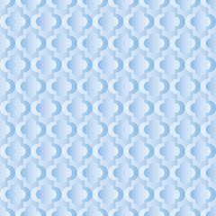 seamless pattern with blue ornament
