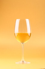 Glass of white wine