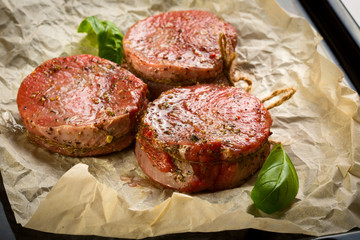 Medallions of Beef Fillet on