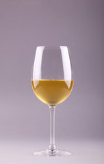 Glass of white wine