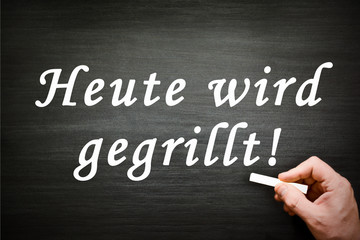 Fototapeta premium wir grillen