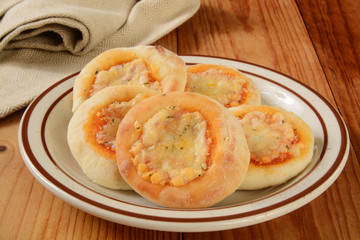 Cheese pizzas
