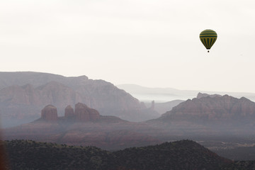 Hot air balloon ride in Sedona