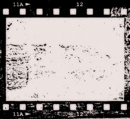 grunge film strip background