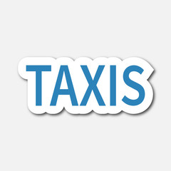 Logo taxi.