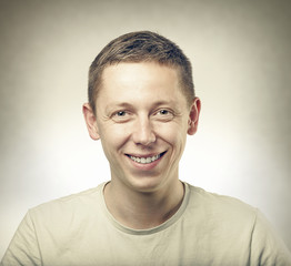 Obraz premium Young Man Smiling