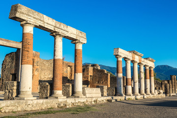 Obraz premium Pompeii city