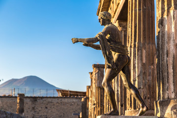 Pompeii city - obrazy, fototapety, plakaty