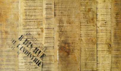 Wood board surface made of old brown texture panels