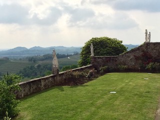 Le colline del Collio dall'Abbazia di Rosazzo - Friuli