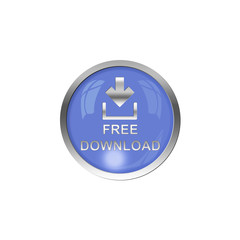 Button Blau - Free Download