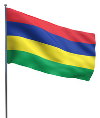 Fototapeta premium Mauritius Flag Image