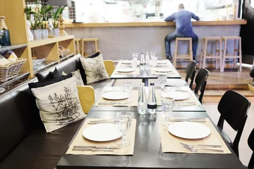 Photo sur Plexiglas Restaurant Interior of modern restaurant