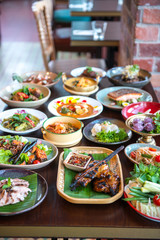 Thai foods.