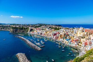 Procida island in Italy