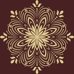Damask  Orient Pattern