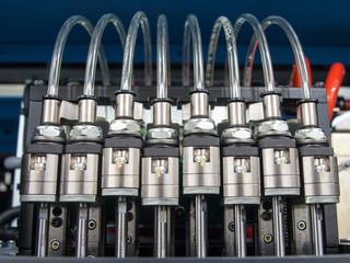 solenoid valves with pipes