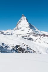 Deurstickers Matterhorn Snow mountain