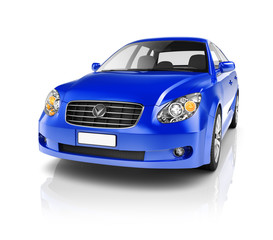 Illustration of Transportation Technology Car Performance Concep