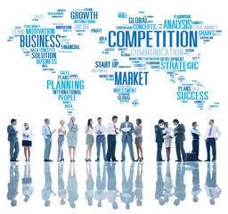 Competition Market Global Challenge Contest Concept