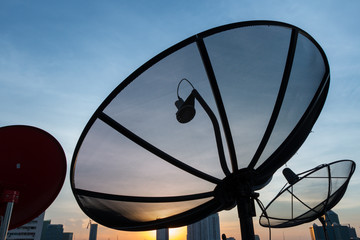 Satellite dishes