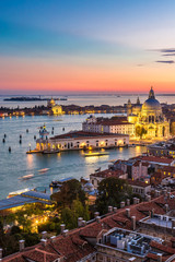Fototapeta na wymiar Aerial view of Venice