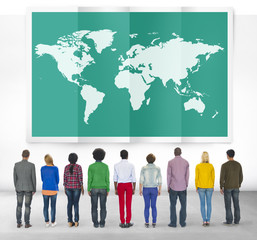 World Global Business Cartography Globalization International Co