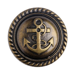 Vintage metal sewing buttons collection