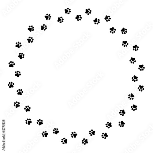 Free Free Paw Print Circle Svg 257 SVG PNG EPS DXF File