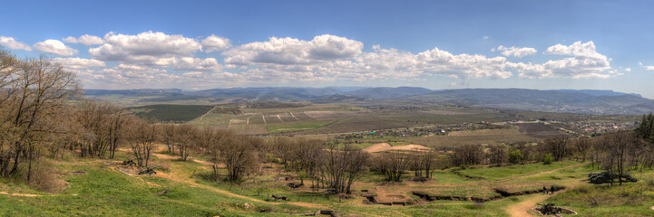 view from Sapun Mountain