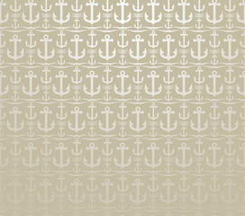Silver background with sea anchors