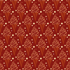 ice cream food vector wallpaper background