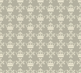 background retro vector wallpaper pattern royal seamless