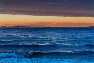 Obraz premium Sea sunset