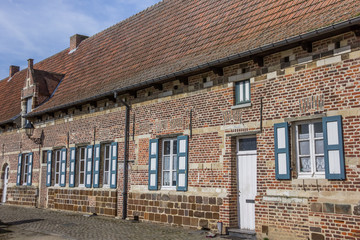 Old houses of the Vlierbeek Abbey near Leuven